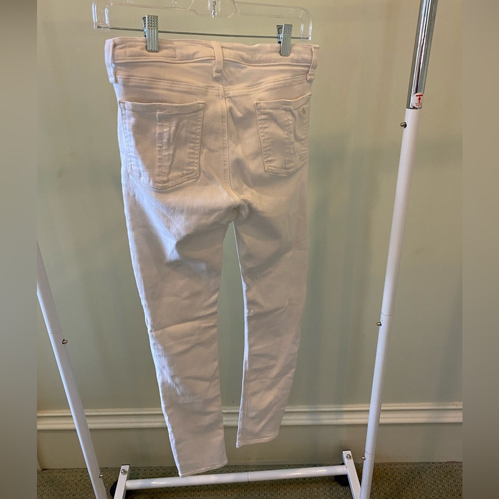 Rag & bone The Skinny in Bright White - Picture 6 of 8